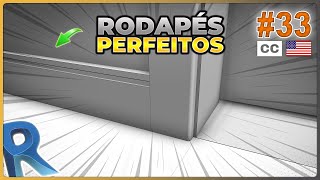 Ajustando os RODAPÉS no REVIT [upl. by Nalo]