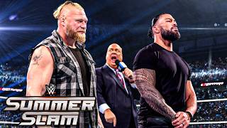 Last Minute Shocking Rumors and Returns WWE Summerslam 2024 [upl. by Karyl]