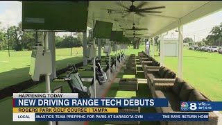 Toptracer Range new technology debuts at Rogers Park Golf Course [upl. by Atikcir36]