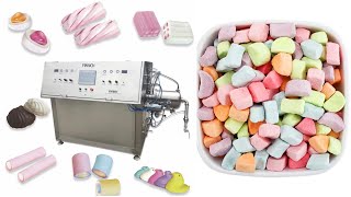 how to make mini marshmallows modern production of marshmallow [upl. by Krakow]