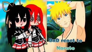 🍥High School DxD react to Naruto 🍥\\ Part 1 [upl. by Eannyl]