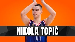 ANÁLISE Nikola Topić  NBA DRAFT 2024 [upl. by Ainimre]