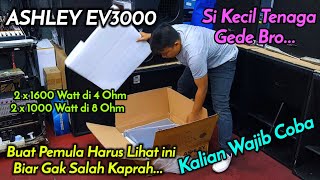 Info Buat Kalian Para Pemula  Review Power ASHLEY EV3000  Power Kecil Tenaga JOSHT Buat Rumahan [upl. by Joelle145]