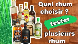 Quel rhum choisir pour un rhum arrangé  Tester plusieurs rhums  RhumArrangé 1 [upl. by Damalis914]