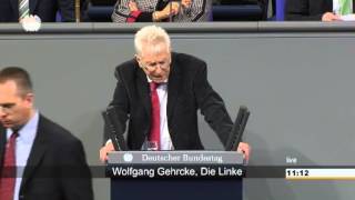 Wolfgang Gehrcke DIE LINKE Abzug der Bundeswehr aus Afghanistan  sofort und vollständig [upl. by Rohpotsirhc]