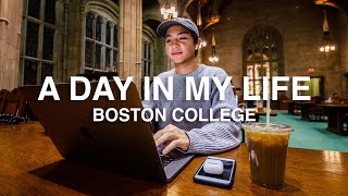 A Day In My Life at Boston College [upl. by Ybhsa]