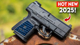 6 NEW HANDGUNS Just RELEASED for SHOT SHOW 2025 [upl. by Neztnaj92]