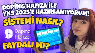 DOPİNG HAFIZA İLE YKS2025E HAZIRLANIYORUM SİSTEMİ NASIL FAYDALI MI dopinghafıza [upl. by Lecram105]