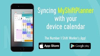 Syncing MyShiftPlanner with your Device Calendar [upl. by Reckford]