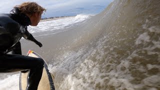 CI BLACK BEAUTY vs NEW JERSEY WAVES and BURNOUT RAW POV SURF [upl. by Brig]