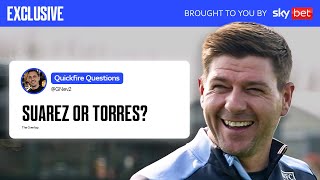 Steven Gerrards 32 Questions with Gary Neville  Overlap Xtra [upl. by Pricilla]