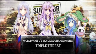 WWE 2K24 World Waifu Division 12012024  Nepgearc vs Kanade vs Yoshino [upl. by Pearse]