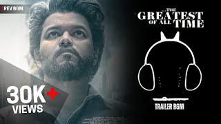 The GOAT Trailer BGM Ringtone  Thalapathy Vijay  YSR Venkat Prabhu [upl. by Shina]