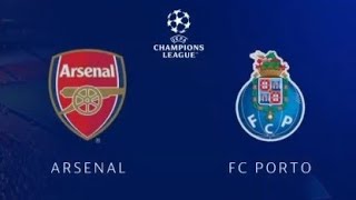 Arsenal  FC Porto  LDC Quart de Finale RETOUR [upl. by Ear]