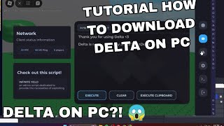 How To Download Delta Executor On PC  DELTA V631 NO LAG AND CRASH TUTORIAL WORKS ON EVERY EXECUTOR [upl. by Htebi]