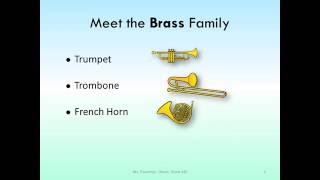 Families of Musical Instruments [upl. by Indys]