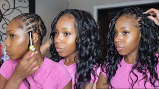 Quick amp Easy Crochet  Vibe Ocean Braids  Outre Hair [upl. by Medeah]