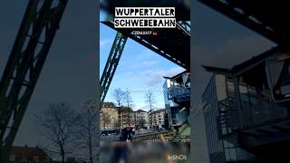 Wuppertaler Schwebebahn  Wuppertal Hanging Train  Germany 🇩🇪 Deutschland wuppertal schwebebahn [upl. by Inaoj]