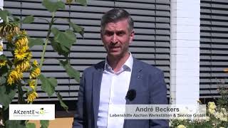 André Beckers Lebenshilfe Aachen Werkstätten amp Service GmbH  Wir setzen AKzentE40 für die Zukunft [upl. by Py]