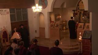 Great Vespers for St Menas of Egypt [upl. by Herrle664]