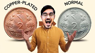 How to Copper Plate a Coin at Home Experiment By Blade XYZ Hindi [upl. by Kathye]