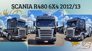 Scania R 480 6x4 Ano 201213 Streamline [upl. by Ancilin]