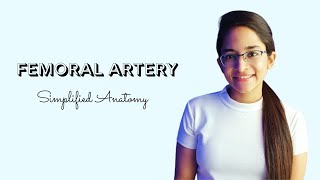 FEMORAL ARTERY  ANATOMY  SIMPLIFIED [upl. by Attiuqaj]