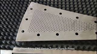 Jinan Ritec CNC Servo Turret Punch Press [upl. by Nnylsia]