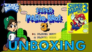 Retro Unboxing  Super Mario Bros 3  Pixel Brothers  4K [upl. by Ominorej]