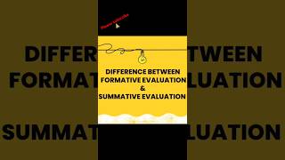 Formative amp summary evaluationbed notestrending shorts bednotesyoutubeshorts educationnotes [upl. by Dilahk785]