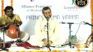 Prince Rama Varma at Alliance Francaise Hyderabad Part 1 [upl. by Kalie]