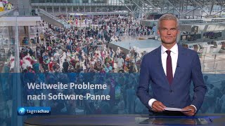 tagesschau 2000 Uhr 19072024 [upl. by Anahsat]