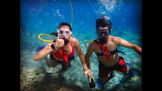 SNUBA yes with an N diving Cozumel was AMAZING [upl. by Ydnarb]