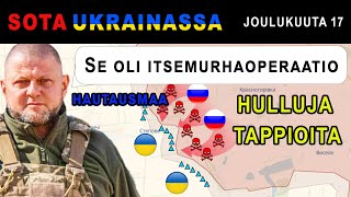 17 joulukuuta MASSIVÄT PALOT VENÄJÄLLISIÄ RUUMISTA LUOVUTTAVAT ESTEEN UKRAINALAISTEN ASEMA EDELLE [upl. by Ailhad25]