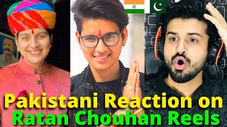 Pakistani React on Ratan Chauhan New dance Reels videos  Reaction Vlogger [upl. by Risteau]