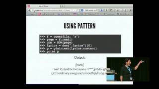 Julie Lavoie Analyzing Rap Lyrics with Python  PyCon 2014 [upl. by Euqor]