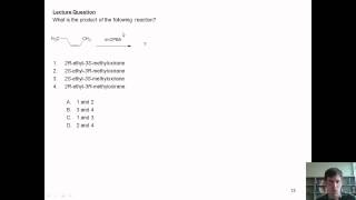 Free OChem Lectures for MCAT PCAT and GRE prep  Video 8  oxidation reactionsmov [upl. by Norvell]