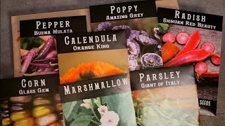 Shoutout to Baker Creek heirloom seeds youtube bakercreek bakercreekseeds gardening [upl. by Reinald]