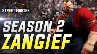 Master Zangiefs New Combos In STREET FIGHTER 6 Street Fighter 6 ストリートファイター6 [upl. by Aridnere]