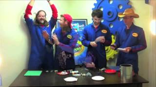 Imagination Movers Teach You to Make a Tambourine [upl. by Assek464]