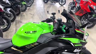 2022 Kawasaki Ninja 650 KRT Preowned  18800 Miles  6950 All Thins Chrome 6154312294 [upl. by Ingunna198]