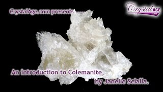 Healing Crystals Guide  Colemanite [upl. by Yrokcaz]