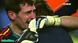 Iniestas goal in the final World Cup 2010 [upl. by Mora800]