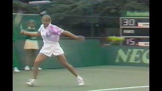 Steffi Graf vs Angeliki Kanellopoulou Fed Cup 1991 R1 [upl. by Htesil626]