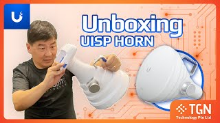 Unboxing UISP Horn Compatible with the AF 5XHD RP 5AC and LTU Rocket [upl. by Seitz]