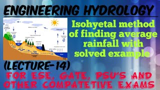 Isohyetal method for calculate average rainfall [upl. by Aneerak617]