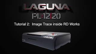 RDworks Tutorial 2 Bitmap Tracing for PL1220 CNC Laser Cutters [upl. by Wiggins454]