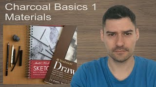 Charcoal Drawing Basics For Beginners  Materials [upl. by Aelyk]