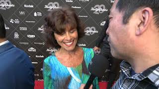 Adrienne Barbeau Carpet Interview at the Hollyshorts Film Festival 2024 [upl. by Ellerey]