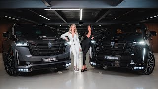 2024 CADILLAC ESCALADE IN STOCK VS LARTE BODY KIT [upl. by Reisfield584]